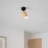Lampa sufitowa kinkiet OPRAWA HALOGENOWA GU10 LED SPOT DREWNIANA RUCHOMA-5904703013624