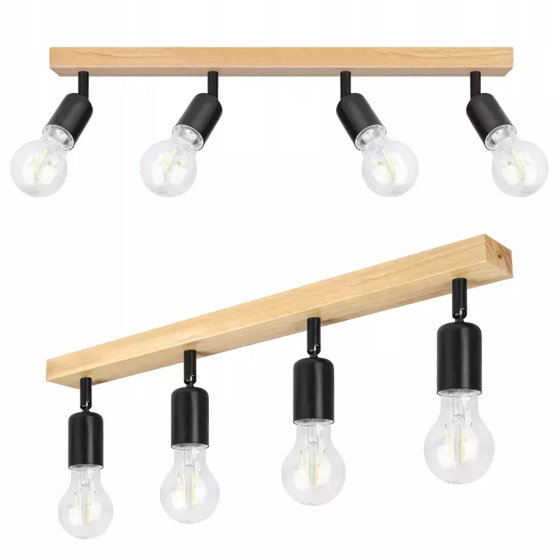 Oprawa Halogenowa 4X E27 Lampa Sufitowa Natynkowa Ruchoma SPOT Kinkiet-5904703018575