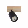 Kinkiet GU10 LED Dabi ruchomy x1 czarny + WD-5904703018629