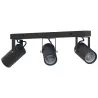 Kinkiet GU10 LED Simon ruchomy x3 czarny-5904703020219
