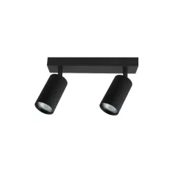 LAMPA ŚCIENNA LED LUCERNO 35W CZARNA STALOWA GU10-5904703021810