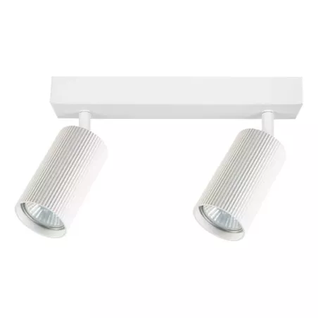 Lucerno lampa sufitowa spot 2xGU10 biała-5904703021803