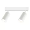 Lucerno lampa sufitowa spot 2xGU10 biała-5904703021803