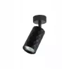 Glamour czarna lampa sufitowa spot GU10 z regulacją światła-5904703021933
