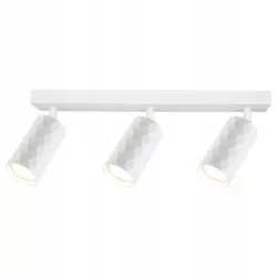 Glamour lampa sufitowa spot 3xGU10 biała-5904703022008