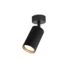 Kinkiet GU10 LED Lucerno ruchomy x1 czarny-5904703020233