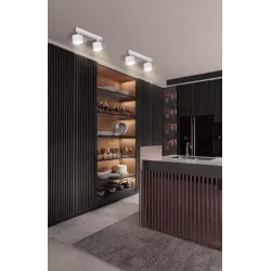 LAMPA sufitowa KINKIET LED ścienny Spot ruchomy 2x GX53 oprawa biała-5904703021711