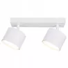 LAMPA sufitowa KINKIET LED ścienny Spot ruchomy 2x GX53 oprawa biała-5904703021711