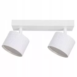 LAMPA sufitowa KINKIET LED ścienny Spot ruchomy 2x GX53 oprawa biała-5904703021711