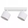 LAMPA sufitowa KINKIET LED ścienny Spot ruchomy 2x GX53 oprawa biała-5904703021711