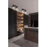 LAMPA sufitowa KINKIET LED ścienny Spot ruchomy 2x GX53 oprawa czarna-5904703021704