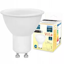 Żarówka LED GU10 3W biały neutralny 4000K 230V MOCNA NIEMRUGAJĄCA PREMIUM-5903002032787