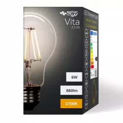 Żarówka LED E27 FILAMENT 8W ciepła 2700K EDISON RETRO OZDOBNA ŻARNIK-5908263380066