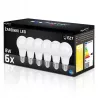 Żarówka LED E27 8W 4000K neutralna Premium nie mruga - 5908263380110