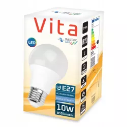 Żarówka LED E27 10W biały ciepły 2700K 800lm kula A60 230V-5908263380127