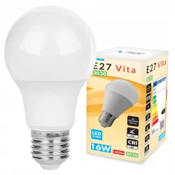 Żarówka LED E27 16W biały ciepły 2700K 1490lm kula A60 230V-5908263380172