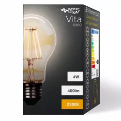 Żarówka LED E27 FILAMENT 4W ciepła 2200K EDISON RETRO OZDOBNA ŻARNIK-5908263388536