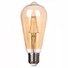 Żarówka LED E27 FILAMENT 6W ciepła 2200K EDISON RETRO OZDOBNA ŻARNIK-5908263388567