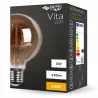 Żarówka LED E27 G80 FILAMENT 6W ciepła 2200K DYMIONA EDISON RETRO OZDOBNA-5908263388604