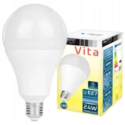 Żarówka LED E27 24W biały neutralny 4000K 230V A95 mocna premium-5908263387928