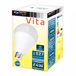 Żarówka LED E27 24W biały neutralny 4000K 230V A95 mocna premium-5908263387928