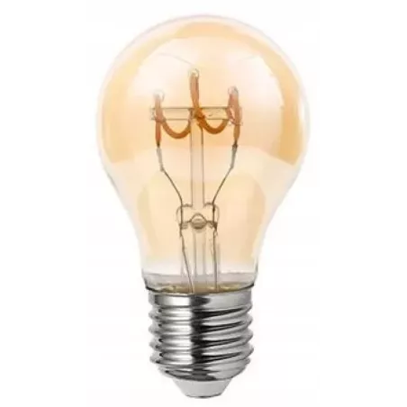 Żarówka LED amber E27 Filament dimmable A60 250 lm 4W 2200K LVT, ZAR-L-7721-5904703004721
