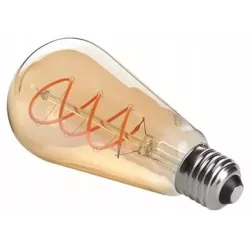 Żarówka LED amber E27 Filament dimmable ST64 250 lm 4W 2200K LVT ZAR-L-8048-5904703004738