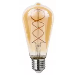 Żarówka LED amber E27 Filament dimmable ST64 250 lm 4W 2200K LVT ZAR-L-8048-5904703004738