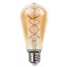 Żarówka LED amber E27 Filament dimmable ST64 250 lm 4W 2200K LVT ZAR-L-8048-5904703004738