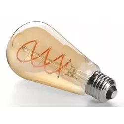 Żarówka LED amber E27 Filament dimmable ST64 250 lm 4W 2200K LVT ZAR-L-8048-5904703004738