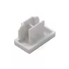 Zakończenie HQ szyna 1-faza zaślepka biała-5908263382053