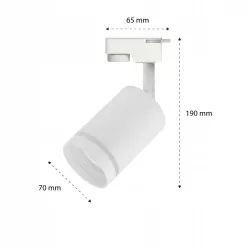 LAMPA LED REFLEKTOR GU10 do SZYNOPRZEWÓD 1 fazowy-5908263381735
