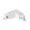 Kątowy łącznik do szyn oświetleniowych LED biały-5908263381919