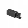 CZARNY MAT SZYNOPRZEWÓD 3-FAZOWY 2000W NATYNKOWY ALUMINIUM-5908263381988