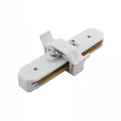 Łącznik liniowy do szyn oświetleniowych LED 1 faza biały-5908263384972