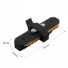 Łącznik liniowy do szyn oświetleniowych LED 1 faza ZX-5908263384989