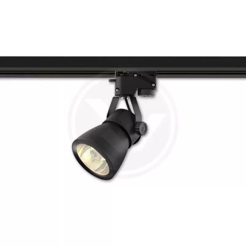 Reflektor szyna 1-faza GU10 Goldi 73mm czarny-5908263384903