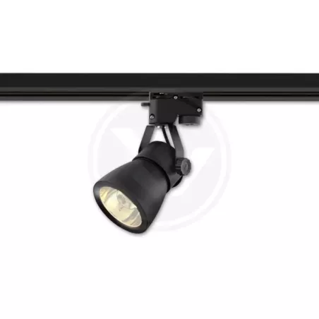 Reflektor szyna 1-faza GU10 Goldi 73mm czarny-5908263384903