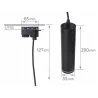 Oprawa halogenowa szynowa GU10 Tuba Spot Lampa-5908263386730