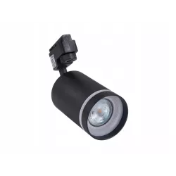 Oprawa halogenowa szynowa GU10 Spot Lampa Czarna-5908263386655