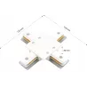 Łącznik liniowy szyn oświetleniowych LED 1 faza TR-5908263387737
