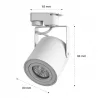 LAMPA LED REFLEKTOR GU10 do SZYNOPRZEWÓD 1 fazowy-5908263388444