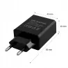 Ładowarka sieciowa kostka do telefonu Zasilacz wtyczkowy USB 5V/3A DC-5908263384347
