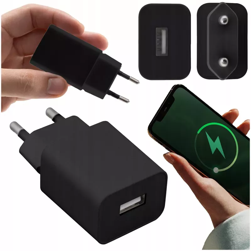 ŁADOWARKA SIECIOWA ZASILACZ USB 1.0A 1A 5V-5908263384361