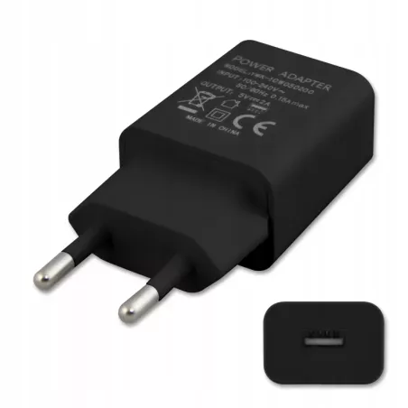 Ładowarka sieciowa kostka do telefonu Zasilacz wtyczkowy USB 5V/2A DC-5908263385917