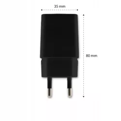 Ładowarka sieciowa kostka do telefonu Zasilacz wtyczkowy USB 5V/2A DC-5908263385917
