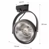 LAMPA LED REFLEKTOR GU10 do SZYNOPRZEWÓD 1 fazowy-5904703001874