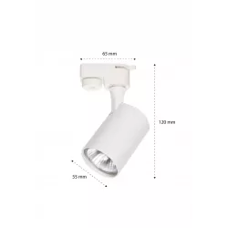 LAMPA LED REFLEKTOR GU10 do SZYNOPRZEWÓD 1 fazowy-5904703002895