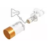 OPRAWA HALOGENOWA LED GU10 SZYNOWA LAMPA KLEMENS BIAŁY + ZŁOTY-5904703002598
