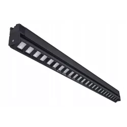 Lampa szynowa LED oprawa halogenowa 36W 90cm 4000K CZARNA-5904703002710
